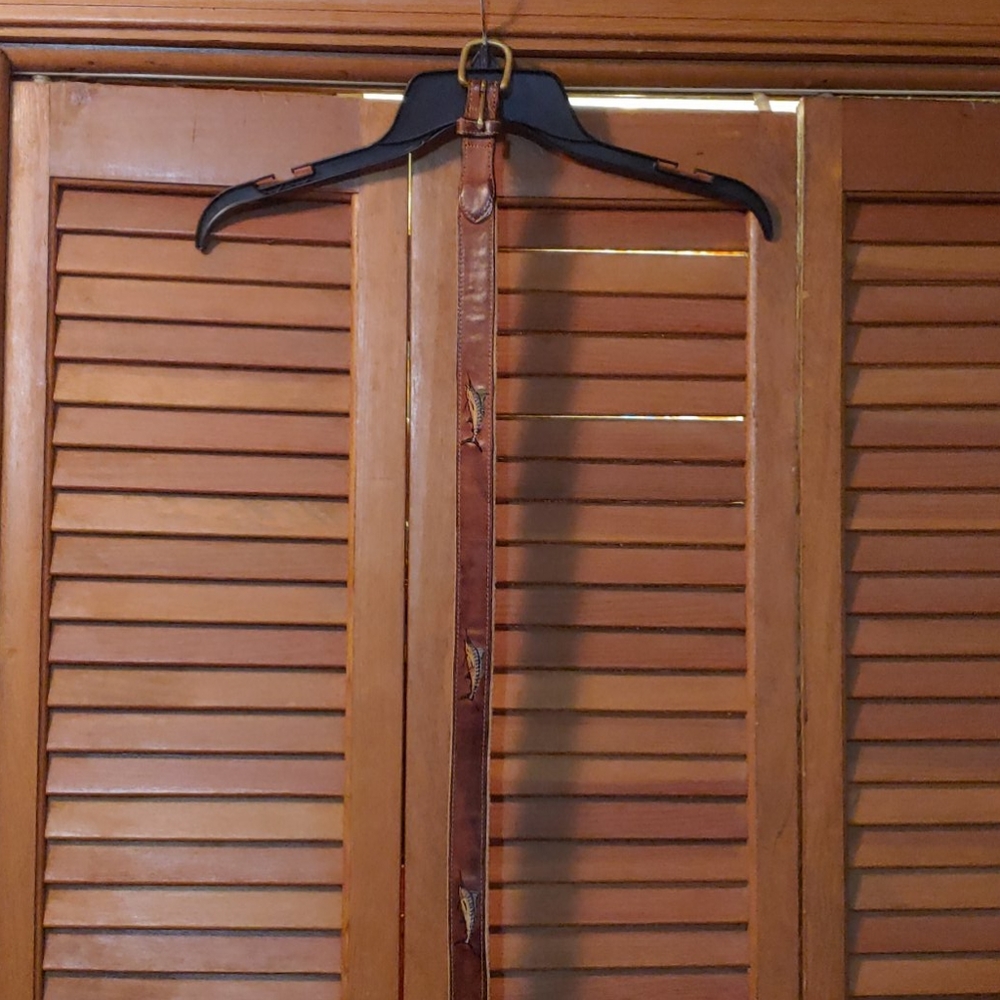 Blue marlin belt.